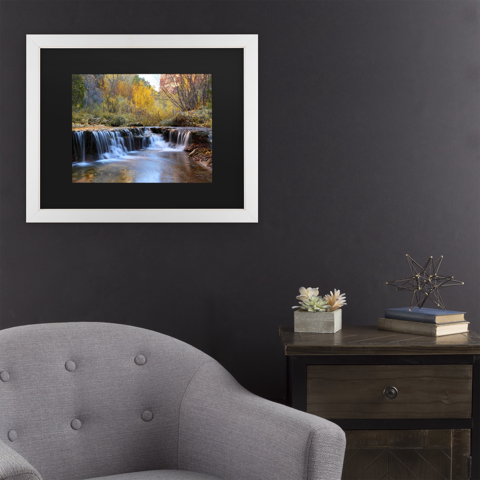 Trademark Fine Art 'Zion Autumn' Canvas Art by Pierre Leclerc