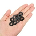 thumbnail image 5 of Uxcell M8 Rubber Flat Washer, 40 Pack 8mm ID 16mm OD 2.2mm Thick Sealing Spacer Gasket Ring, Black, 5 of 6