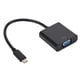 thumbnail image 5 of Penkiiy Adaptador USB-C a VGA, cable adaptador USB3.1 tipo C a VGA, línea de transferencia de video USB-C macho a hembra VGA, 5 of 6