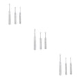 thumbnail image 4 of Bearachild 3 Pieces/Set Leather Manual Groovers U Handtool V Tool DIY Grooving Leathercraft Crafting Shape Handicraft Slotting Accessories Type1 NO1 Bearachild CBP103237, 4 of 6