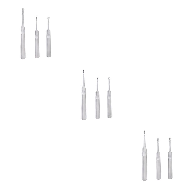 Wosthever Groover de costura en forma de U V, 3 uds., herramienta para manualidades DIY, Kit de herramientas para peletería con borde de cuero para mano Type1 NO1 Wosthever CBP103237