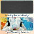 thumbnail image 4 of Rabbit Desk Pad Mousepad Gaming Mouse Pad, Square 8.3x9.8 Inch Non-Slip Rubber Bottom Printed, Suitable for Office and Gaming, 4 of 6