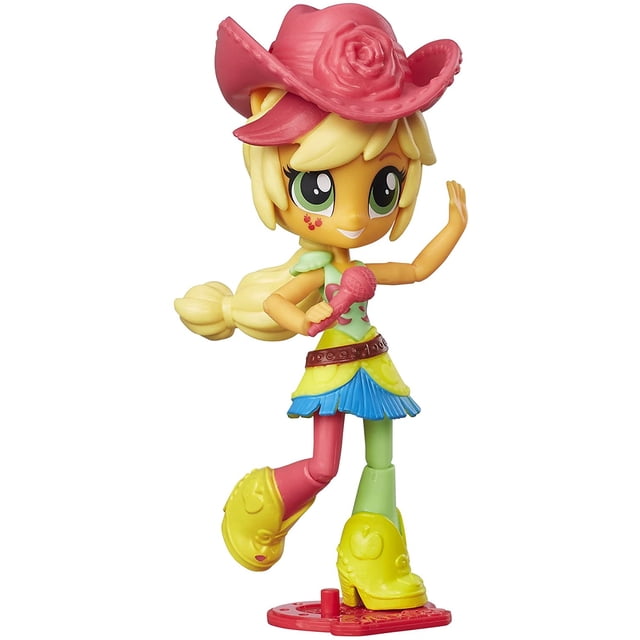 Muñeca Rockin Applejack My Little Pony C0866AS0 Equestria Girls con 3 Accesorios My Little Pony C0866AS0
