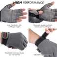 thumbnail image 3 of BASSDASH Astro Heavy-Duty Sure Grip Fishing Gloves Men’s Women’s Fingerless Gloves for Game Fishing Kayaking Paddling Sailing MTB, 3 of 6