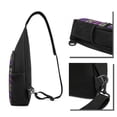 thumbnail image 2 of Disketp Sling Backpack,Multipurpose Crossbody Shoulder Bag Travel Hiking Daypack-Carnival Masks and Beads, 2 of 6