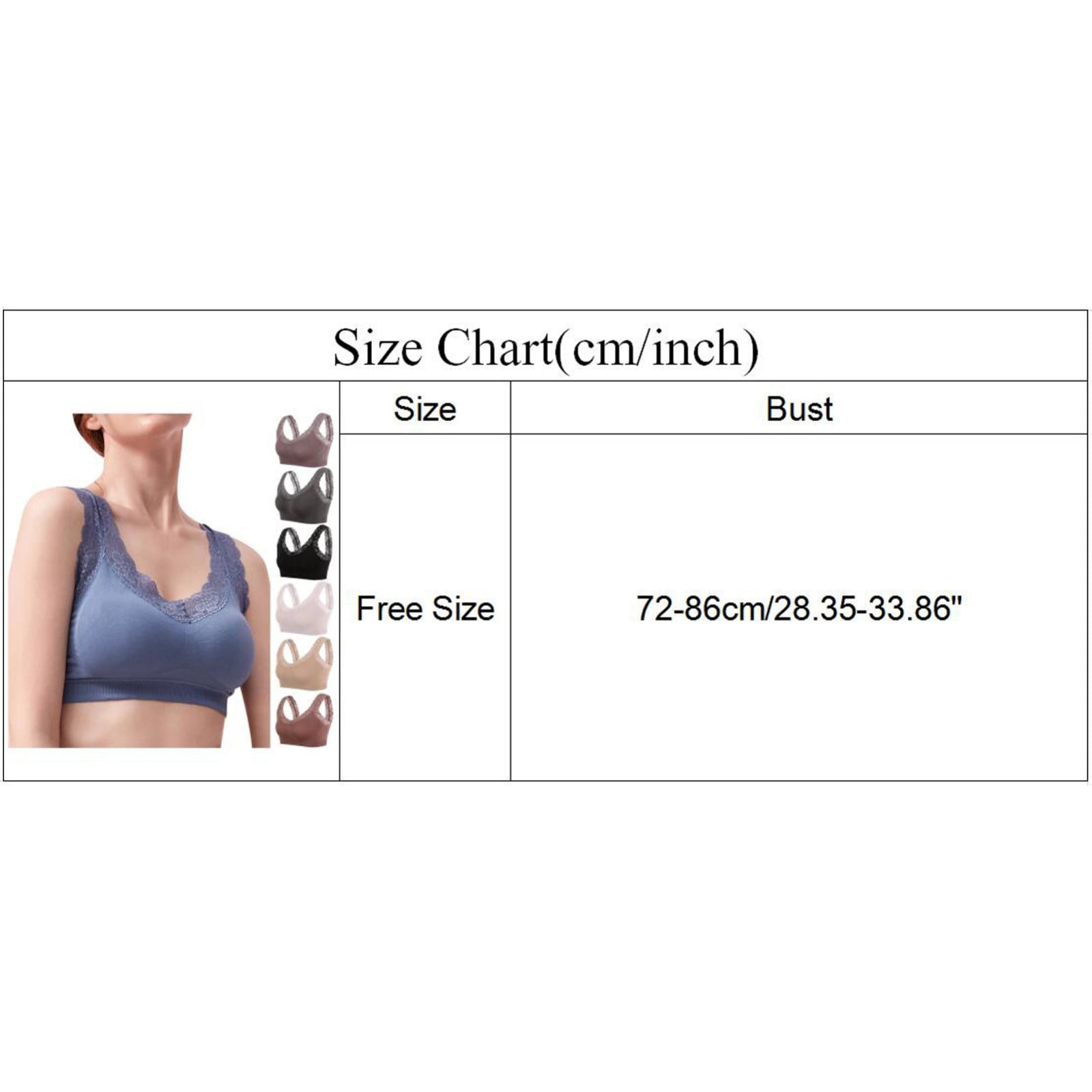 PUU Sports Bras Tank Top Low Back Sleep Bra Seamless Without Steel Ring V  Neck Everyday Backless Bra for Girl Skin Tone