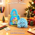 thumbnail image 5 of Rainbow, Cute Dumpling Plush Soft Stuffed Bun Toy, Kawaii Food Plush Collectible Gift, Sensory Stress Relief Gift for Kids and Adults, 5 of 6
