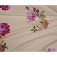 thumbnail image 4 of oneOone Polyester Lycra Fabric Leaves|Pink & Peach Flower Watercolor Printed Fabric 1 Yard 56 Inch Wide, 4 of 4
