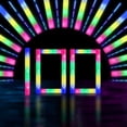 thumbnail image 2 of ¡Lugar de fiesta Foam Glow Sticks! 100 unidades de 18.5 pulgadas con LED de 4 colores, 2 of 9