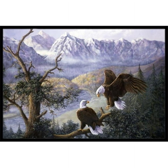 Eagles by Daphne Baxter Indoor or Outdoor Mat, 24 x 36