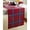 Red and Navy, variant on Linen Tartan Plaid Table Runner 48 Inches - 100% Pure Linen Red and Navy Short Table Runner 14 x 48 Inch Ideal for Dresser and Coffee Tables