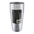 thumbnail image 2 of Vasos tipo cristal Great Value lavable y reutilizable con foil plata 6 pzas 12 oz c/u, 2 of 4