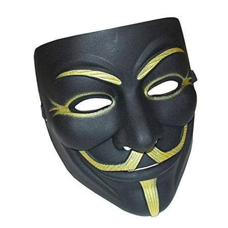 Cataixy Anonymous Masks V for Vendetta Mask, Guy Fawkes Halloween Costume for 2018 Halloween Costume Party