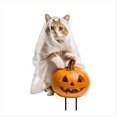 thumbnail image 2 of 4PCS Halloween Decorations Outdoor Cute Cat Yard Sign Metal Cat Decor, 2 of 5