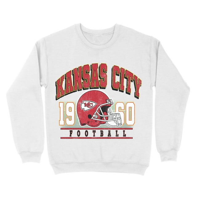 NFL Kansas City Chiefs Terrain de Football Blanc Moyen en Molleton