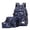F23-Navy, variant on FYDUU Backpack for Boys 3Pcs Cool Fashion School Backpack with Lunch Box & Pencil Case for Kids Bookbag Casual Schoolbag Daypack