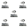 thumbnail image 2 of QualitChoice 580piece Durable Circlip - And Rust-resistant Retainer For Long-lasting Performance Strong Washers black 5Set, 2 of 6