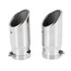 thumbnail image 1 of 2pcs For Mercedes Benz C180 Car Exhaust Muffler Tip Stainless Steel Pipe Chrome Modified Car Rear Tail Throat Liner Accessories P20250110655, 1 of 5
