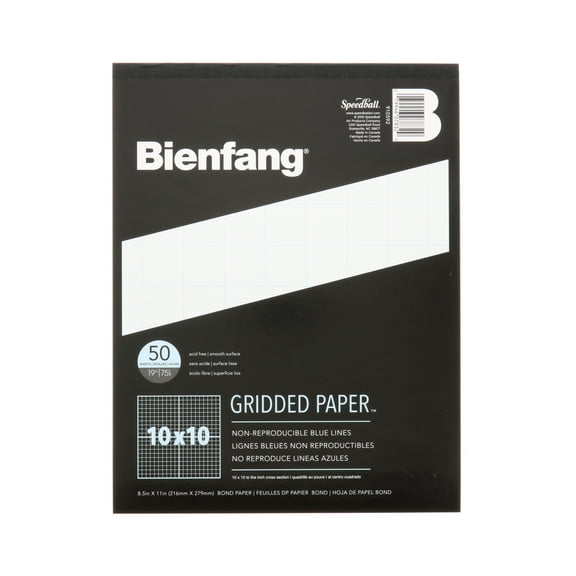 Bienfang Designer Grid Graph Paper, 8.5"in x 11"in