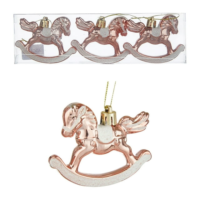 Birdeem 6Pcs Christmas Carousel Hanging Material Alien Christmas Ball Decoration