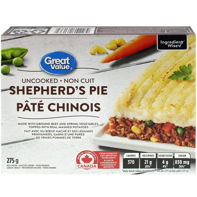 Pâté chinois Great Value 275g