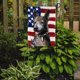 thumbnail image 2 of ""Caroline'S Treasures Ck6733Gf Banderas Para Exteriores Con Diseño De Perro De Taiwán, Tamaño De Jardín Americano, Multicolor"", 2 of 5