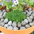 thumbnail image 4 of 20-Pack Weathered Buddha Resin Stones, Mini Resin Figures with Tranquil Facial Carvings, for Buddha Statues for Home decor, Garden Sculptures & Statues, Outdoor decor for Patio,, 4 of 8