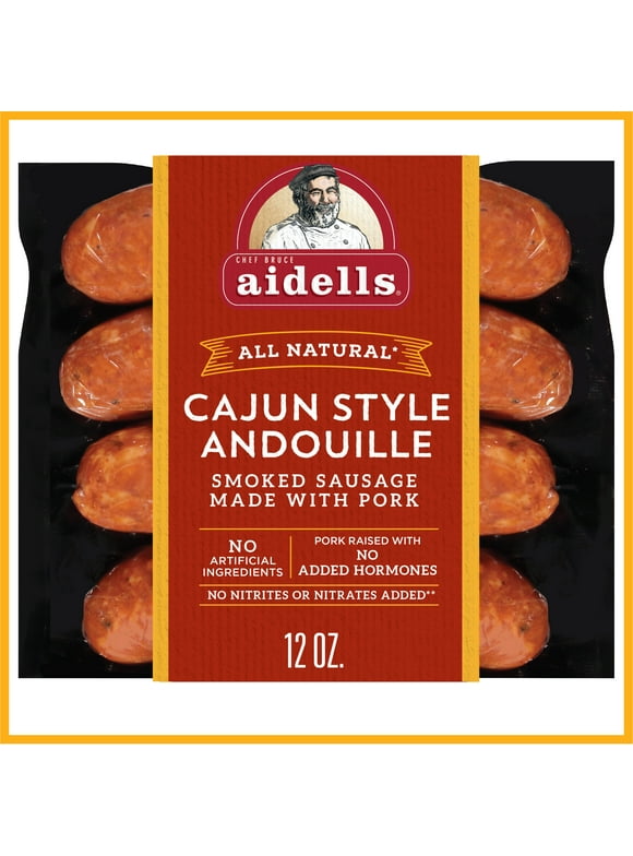 Andouille sausage in Sausages