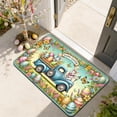 thumbnail image 3 of Easter Non Slip Kitchen Mat 16x24 Inch, Absorbent Washable Door Bathroom Rug for Floor, Grippy Cushioned Entryway Bath Mat with Holiday Design, 3 of 5