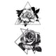thumbnail image 2 of onlyliua Ofertas Tatuajes con Bocetos Pegatinas Abstractas Pegatinas Flores Rosas, 2 of 2