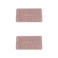 thumbnail image 3 of Bewildely Molde de silicona para Fondant con letras mayúsculas, molde artesanal para hornear Chocolate, decoración de pasteles, herramienta de rosado PC 1 2piezas Bewildely CBP259274, 3 of 6