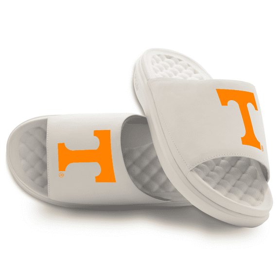 Youth ISlide Cream Tennessee Volunteers Primary Motive Slide Sandals