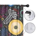 thumbnail image 4 of Blackout Kids Curtains,Multicolor Cartoon Floral Pattern Childrens Insulated Curtains Set Of 2,Bedroom Essentials,Toddler Room Decor 52x84in(132x213cm), 4 of 5