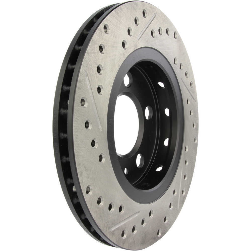 StopTech Slotted & Drilled Sport Brake Rotor Fits select: 2002-2006 VOLKSWAGEN GOLF, 2000-2006 AUDI TT