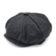 thumbnail image 1 of Sombreros para hombre y mujer, estilo boina a cuadros, sombreros con visera, sombreros octogonales, sombreros de poliéster para hombre., 1 of 2