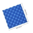 thumbnail image 4 of SWETRACE 12Pcs Soundproof Insulation Blue Polyurethane Background Noise Control for KTV, 4 of 5