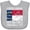 AC-Heather Grey, variant on Inktastic Established November 21, 1789 North Carolina Flag Boys or Girls Baby Bib