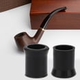 thumbnail image 4 of Pipe Tips 100pcs Black/White  Pipe Disposable Tips Pipe Mouthpiece Stem Rubber Bits#2, 4 of 8