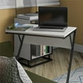 thumbnail image 4 of Novogratz Regal Laptop Couch Desk & Accent Table, Plaster/Gunmetal, 4 of 14