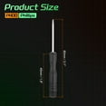 thumbnail image 2 of Uxcell 20pcs PH00 Mini Phillips Screwdriver #00 3.1" Length Screwdrivers 1.8" Carbon Steel with Ergonomic Handle for DIY Repairing, Black, 2 of 7