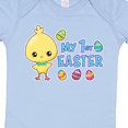 thumbnail image 4 of Inktastic My 1st Easter with Chick and Easter Eggs Boys Baby Bodysuit, 4 of 5