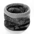 thumbnail image 1 of Warm Winter Fleece Neck Warmer for Men and Women Knitted Scarf Bandana Handkerchief Mask Solid Color Thick Cashmere Style Ski Accessory, 1 of 5