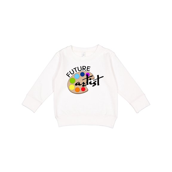 Inktastic Future Artist with Paints Toddler Sweatshirt