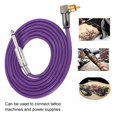 thumbnail image 2 of Cable de silicona para tatuaje suave, Línea de enganche de silicona flexible Cable de tatuaje con clip de núcleo para la interfaz RCA Kit de conversión de poder de la máquina de tatuaje (morado) Ni?o Higoodz Belleza saludable, 2 of 7