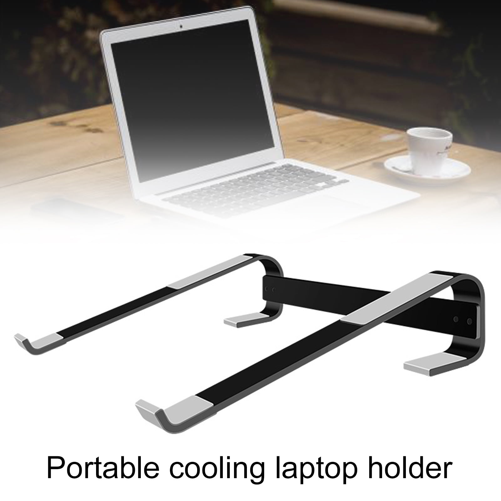 Naierhg Laptop Holder Good Hardness Replaceable Foldable Laptop Radiating Stand for Notebook Computer