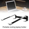 thumbnail image 3 of Naierhg Laptop Holder Good Hardness Replaceable Foldable Laptop Radiating Stand for Notebook Computer, 3 of 8