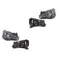 thumbnail image 1 of Par de Faros DEPO Corsa 2003 A 2008 Chevrolet Fdo Negro P/Foco H1/H7 5 Pines, 1 of 4