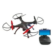 Vivitar Aeroview Quadcopter Wide Angle Video Drone with Wifi, GPS, 12 Minute flight time and a range of 1000 feet