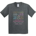 thumbnail image 3 of Inktastic Love the Lord Heart Mind Strength Youth T-Shirt, 3 of 5