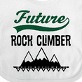 thumbnail image 4 of Inktastic Rock Climbing Future Climber Boys or Girls Baby Bib, 4 of 4